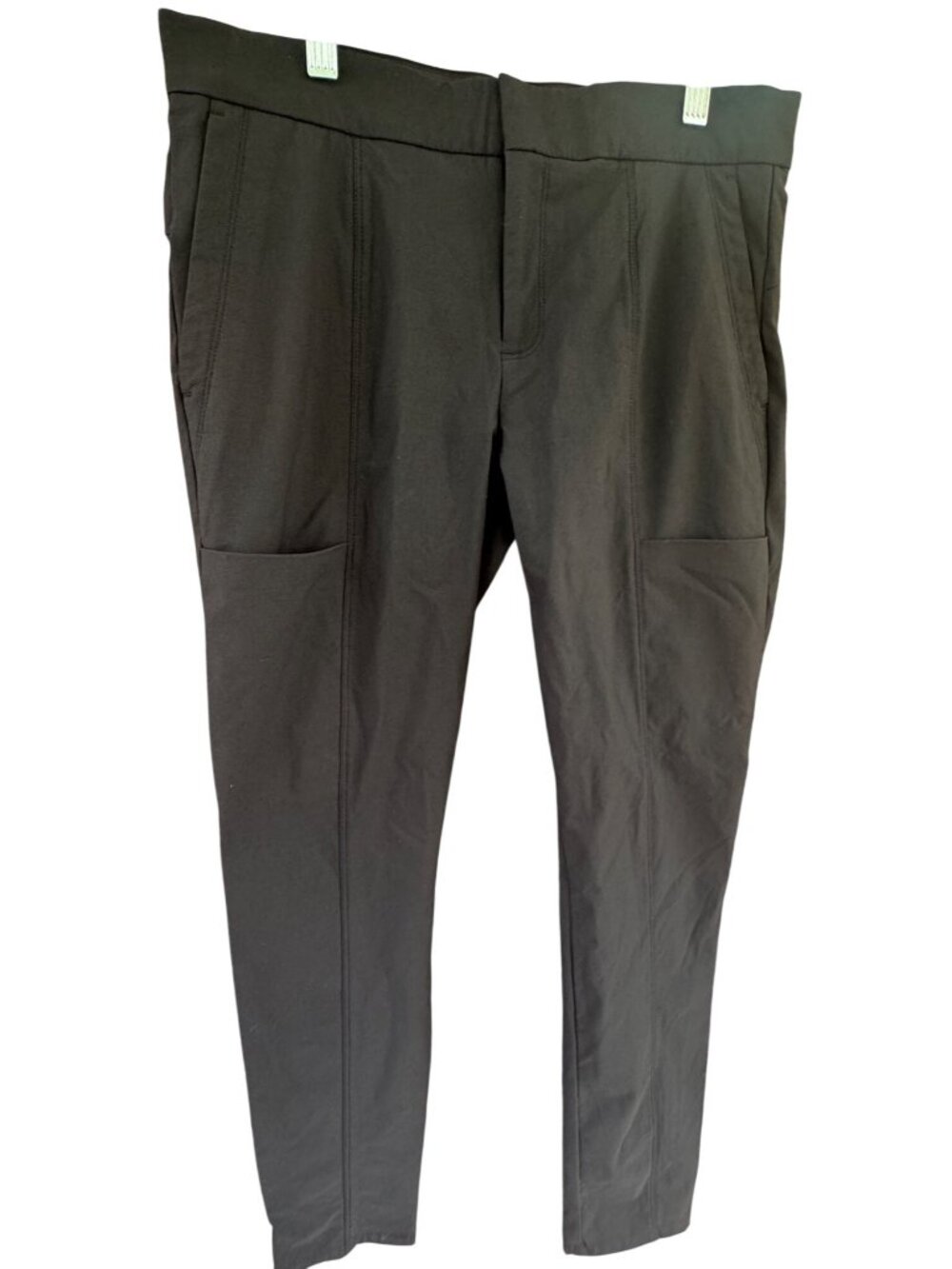 Athleta Wander Stash Skinny Pants Womens Size 8 Black Outdoor Stretch Hiking